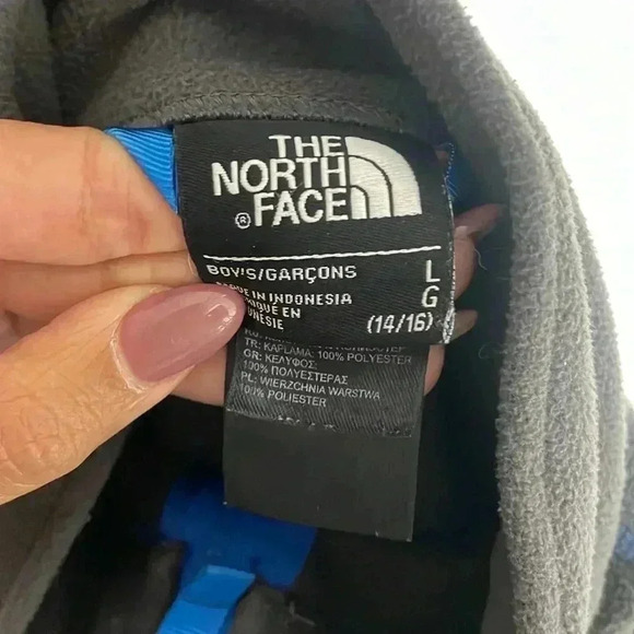 The North Face‎ High Neck Soft Shell Jacket Boys Large (14/16) - Picture 6 of 6